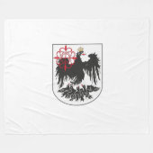 Flagge von Buenos Aires (Argentinien) Fleecedecke (Vorderseite (Horizontal))
