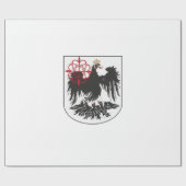 Flagge von Buenos Aires (Argentinien) Geschenkpapier (Flach)