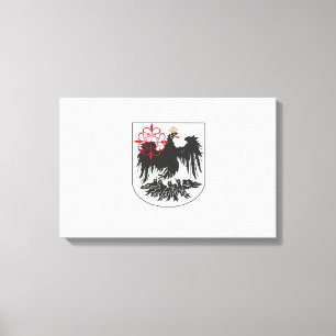 Flagge von Buenos Aires (Argentinien) Leinwanddruck