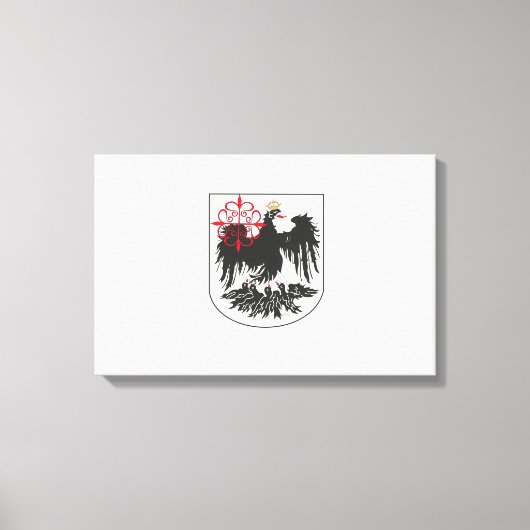 Flagge von Buenos Aires (Argentinien) Leinwanddruck (Vorderseite)