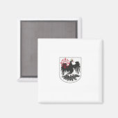 Flagge von Buenos Aires (Argentinien) Magnet (Vorderseite/Rückseite)
