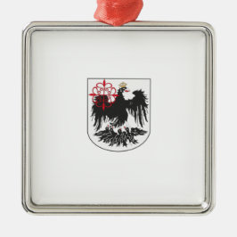 Flagge von Buenos Aires (Argentinien) Ornament Aus Metall