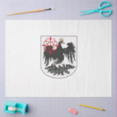 Flagge von Buenos Aires (Argentinien) Seidenpapier (Basteln)
