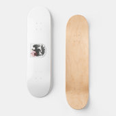 Flagge von Buenos Aires (Argentinien) Skateboard (Vorderseite)