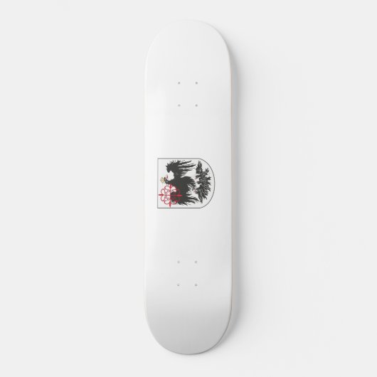 Flagge von Buenos Aires (Argentinien) Skateboard (Vorderseite)