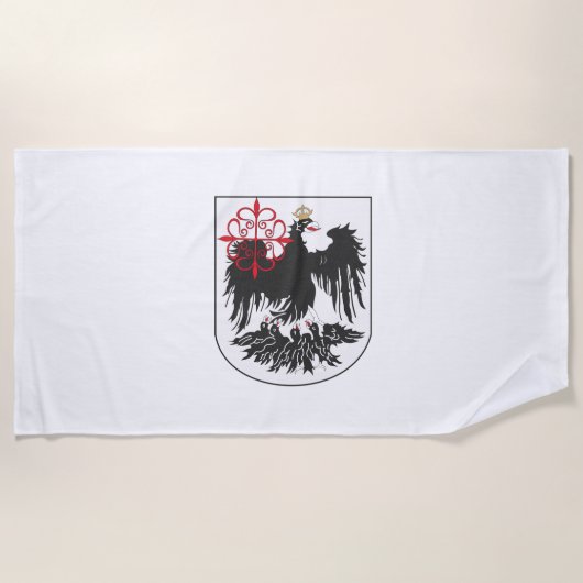 Flagge von Buenos Aires (Argentinien) Strandtuch (Vorderseite)