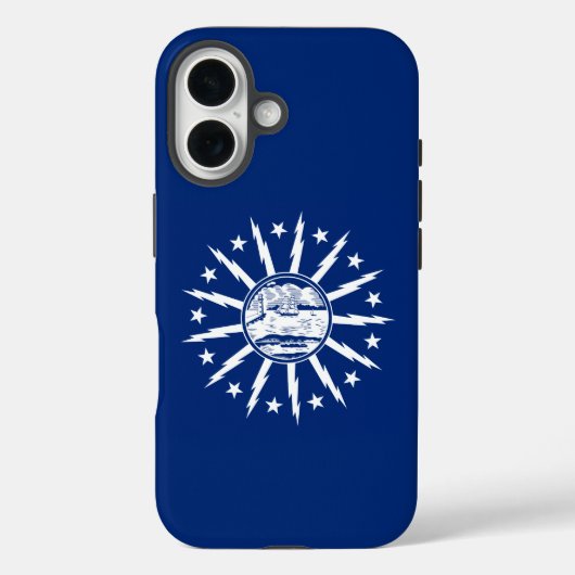 Flagge von Buffalo, New York Case-Mate iPhone Hülle (Rückseite)
