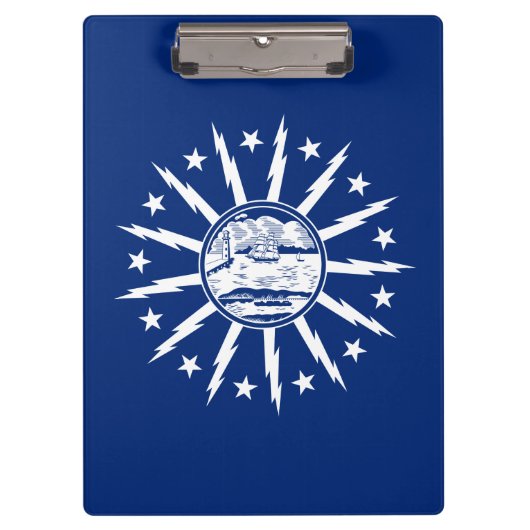 Flagge von Buffalo, New York Clipboard Klemmbrett (Vorderseite)