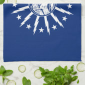 Flagge von Buffalo, New York Geschirrtuch (Gefaltet)