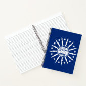 Flagge von Buffalo, New York Notizbuch (Innenseite)