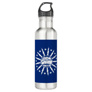 Flagge von Buffalo, New York Stainless Steel Water Edelstahlflasche