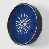 Flagge von Buffalo, New York Uhr (Winkel)