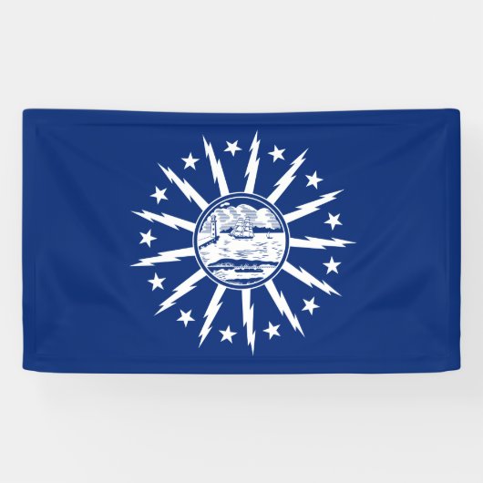 Flagge von Buffalo (Stadt am New Yorker Staat) Banner (Horizontal)