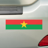 Flagge von Burkina Faso Autoaufkleber (Auf Auto)