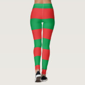 Flagge von Burkina Faso Leggings (Rückseite)