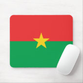 Flagge von Burkina Faso Mousepad (Mit Mouse)