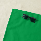 Flagge von Burkina Faso Strandtuch (Beispiel)