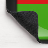 Flagge von Burkina Mousepad (Ecke)