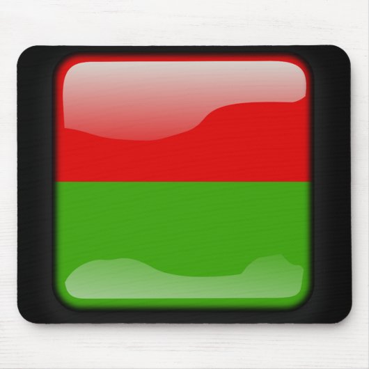 Flagge von Burkina Mousepad (Vorne)