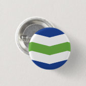 Flagge von Burlington, Vermont Button (Vorne & Hinten)