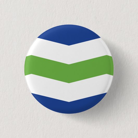Flagge von Burlington, Vermont Button (Vorderseite)
