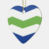 Flagge von Burlington, Vermont Keramik Ornament (Links)