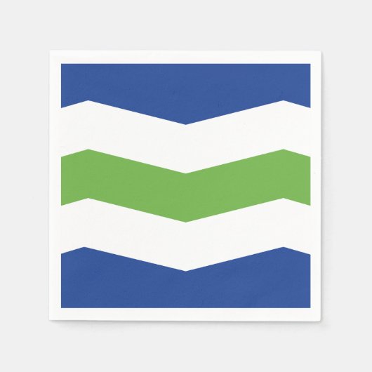 Flagge von Burlington, Vermont Serviette (Vorderseite)