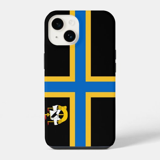 Flagge von Caithness iPhone Hülle (Rückseite)