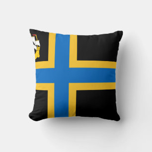 Flagge von Caithness Wurfkissen Kissen