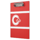 Flagge von Calgary, Alberta Clipboard Klemmbrett (Links)