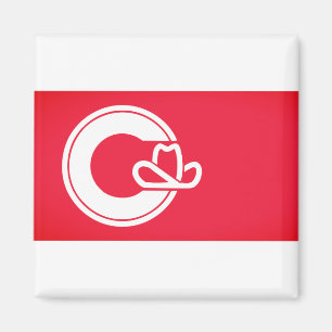 Flagge von Calgary, KANADA Magnet