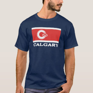 Flagge von Calgary, KANADA T-Shirt
