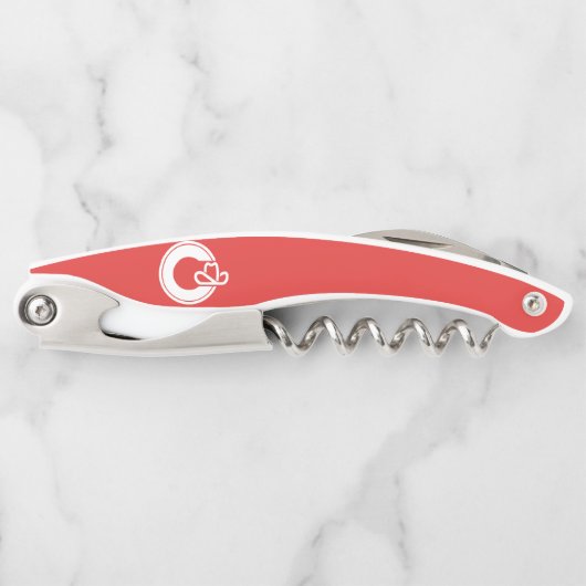 Flagge von Calgary, Korkenzieher von Alberta (Vorderseite)