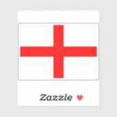 Flagge von Calvi Aufkleber (Blatt)