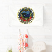 Flagge von Cambridge (Massachusetts) Banner (Insitu)