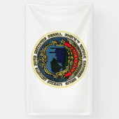 Flagge von Cambridge (Massachusetts) Banner (Vertikal)