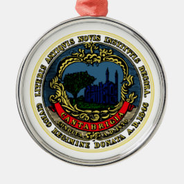 Flagge von Cambridge (Massachusetts) Ornament Aus Metall