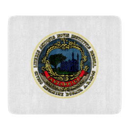 Flagge von Cambridge (Massachusetts) Schneidebrett