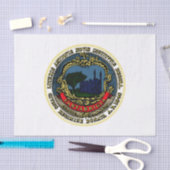 Flagge von Cambridge (Massachusetts) Seidenpapier (Handwerk)