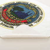 Flagge von Cambridge (Massachusetts) Sherpadecke (3/4)