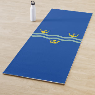 Flagge von Cambridgeshire (englischer Landkreis) Yogamatte