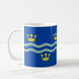 Flagge von Cambridgeshire Kaffeetasse
