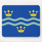 Flagge von Cambridgeshire Mouse Pad Mousepad (Vorne)