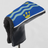 Flagge von Cambridgeshireaper Golf Headcover (3/4 Vorderseite)