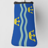Flagge von Cambridgeshireaper Golf Headcover (Rotieren 90)