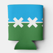 Flagge von Cedar Park, Texas Dosenkühler (Rückseite)