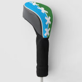 Flagge von Cedar Park, Texas Golf Headcover (angewinkelt)