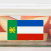 Flagge von Chakassien Etiketten (Befestigt)