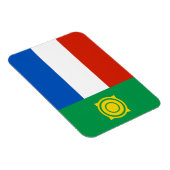 Flagge von Chakassien Magnet (Rechte Seite)
