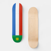 Flagge von Chakassien Skateboard (Vorderseite)